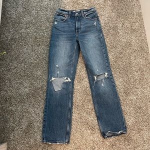 Abercrombie 90s straight leg jeans 23